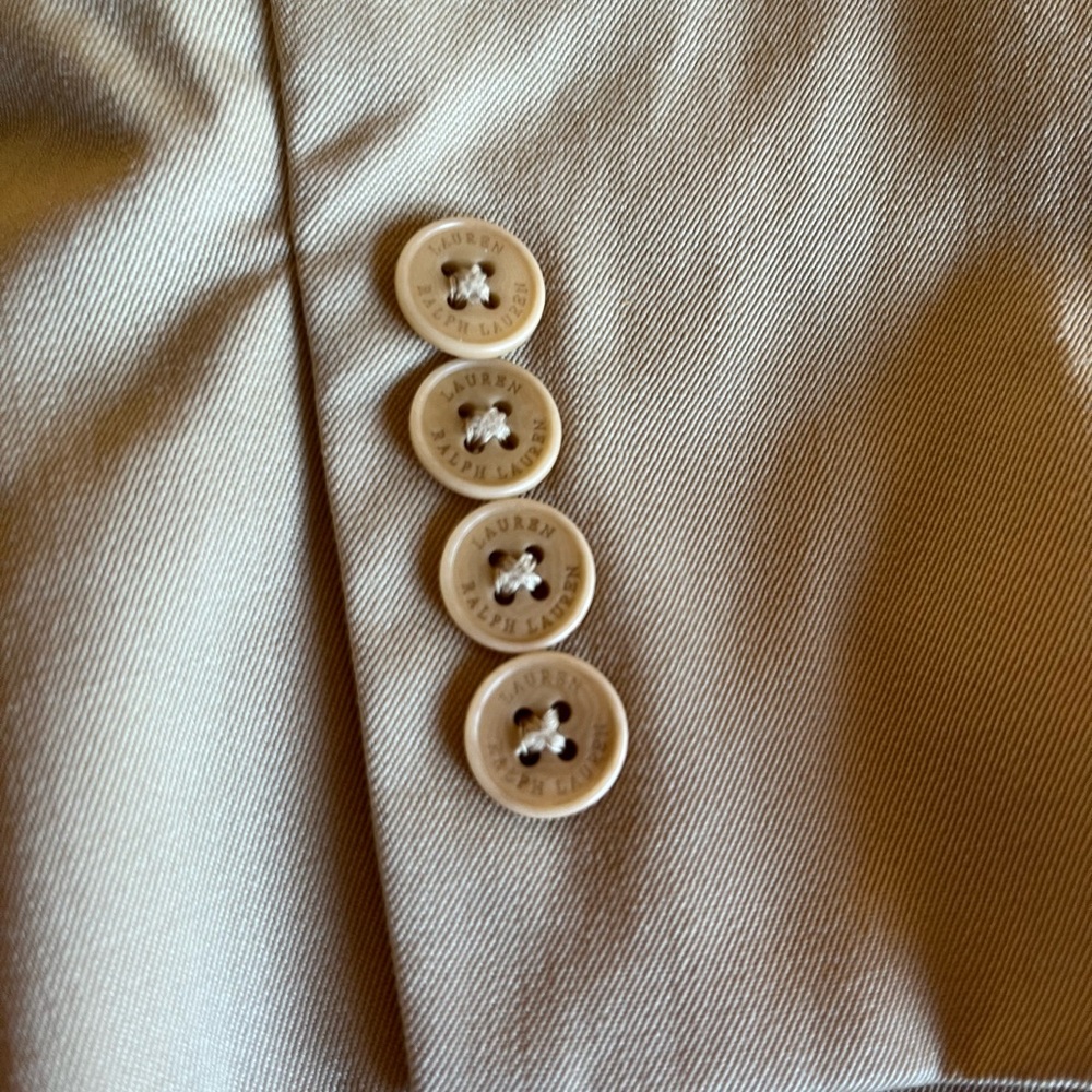 Ralph Lauren Beige/Khaki Colored Blazer - Picture 7 of 9